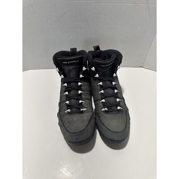 Nike Air Jordan 9 IX Retro Anthracite Sz 9.5 302370-013 2015 Sneakers RARE￼ READ main image 5